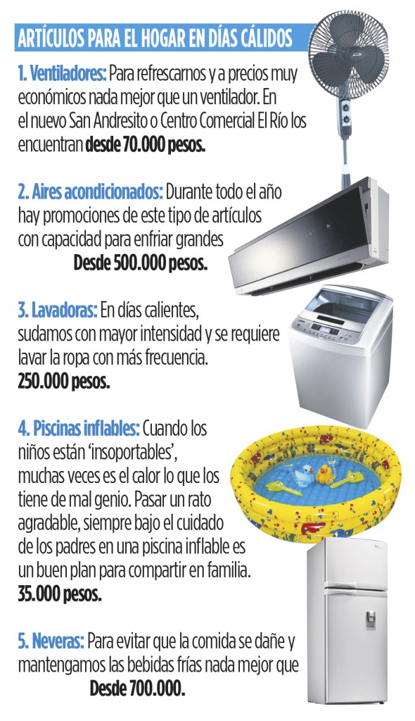 articulos para el calor